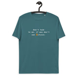 Bitcoin Talk Basic Bio-T-Shirt für Männer