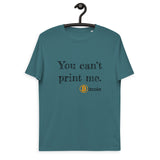 Bitcoin Print Men's Organic Cotton T-Shirt