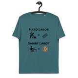 Bitcoin Hard Smart Labor Men's Organic Cotton T-Shirt