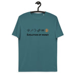 Bitcoin Evolution of Money Basic Bio-T-Shirt für Männer