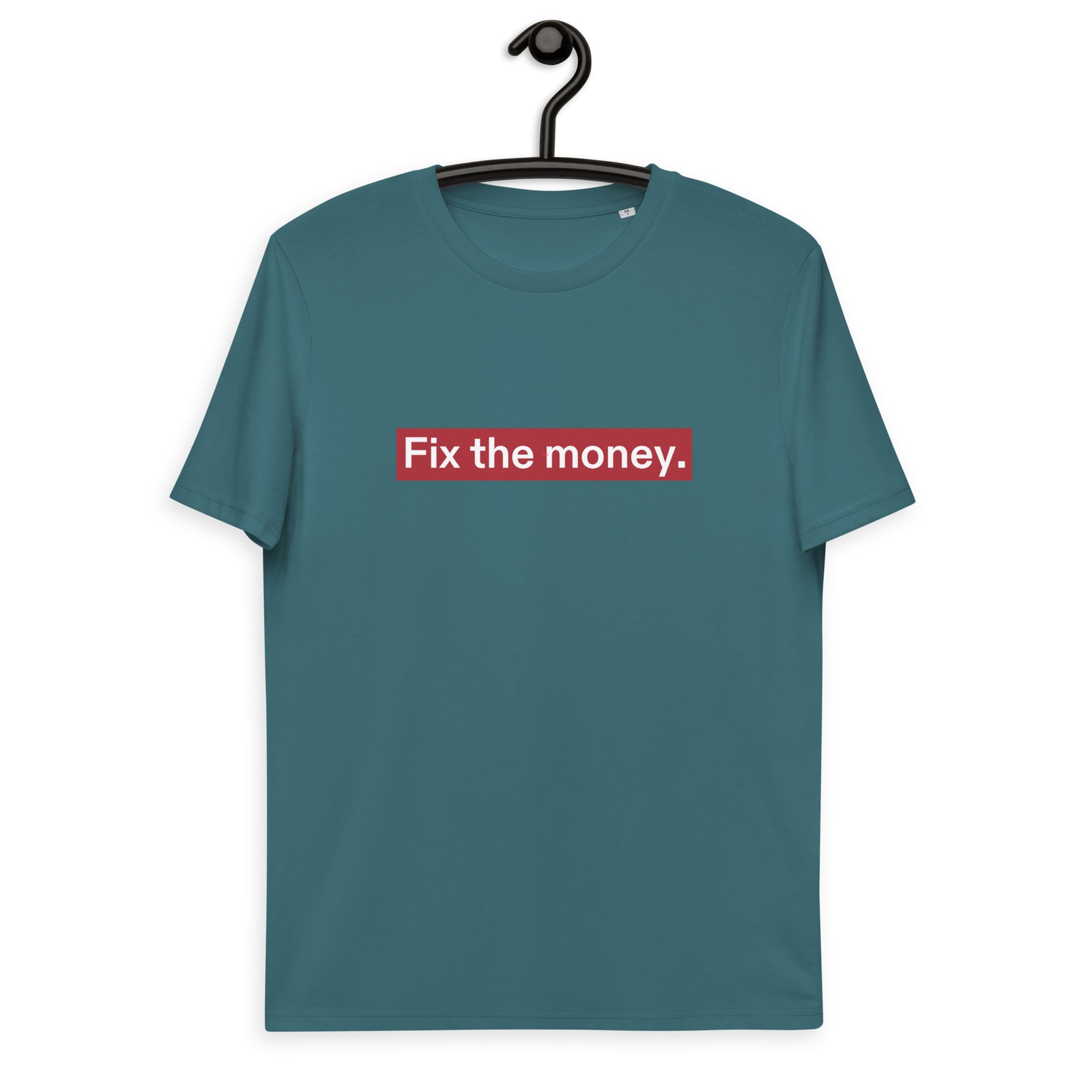 Fix the Money. Men's Organic Cotton | Bitcoin T-Shirt