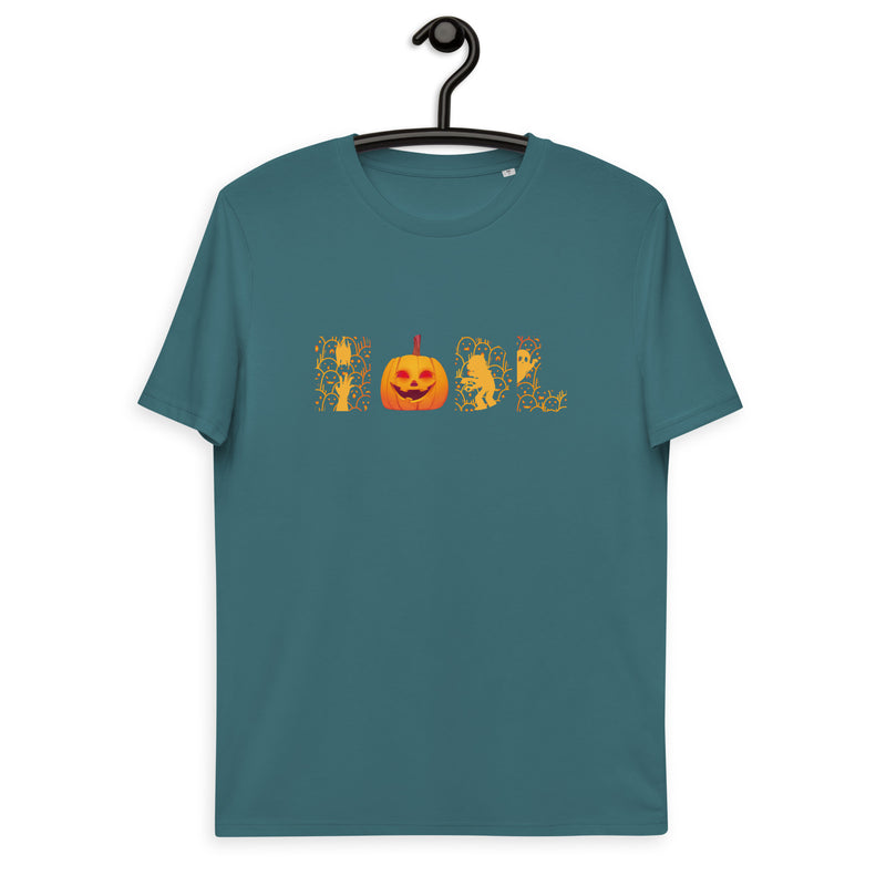 Halloween | Pumpkin Bitcoin Hodl | Organic Cotton T-Shirt | Unisex