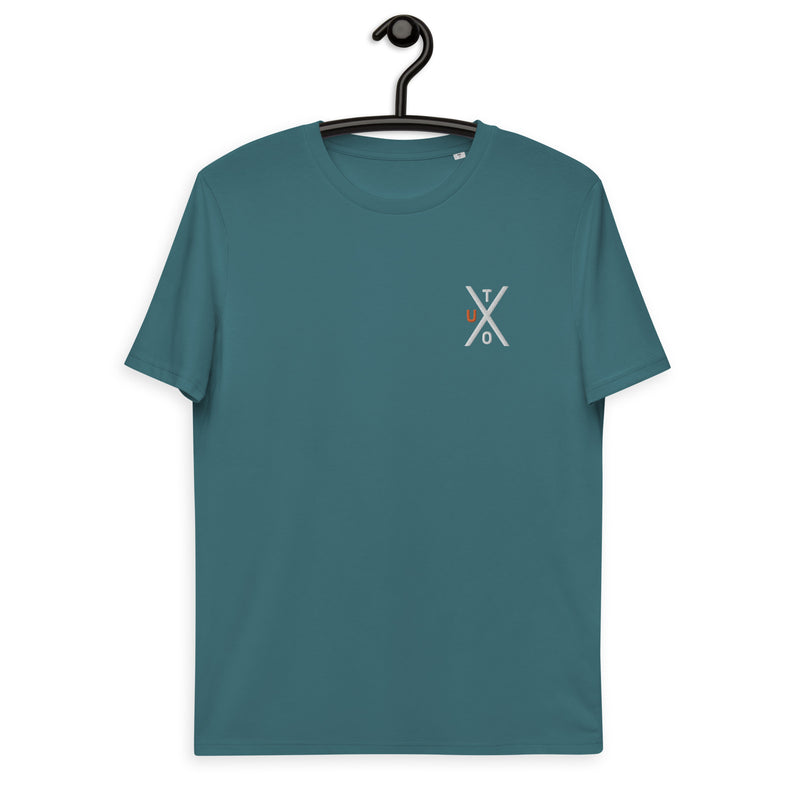 UTXO Embroidered Men's Organic Cotton | Bitcoin T-Shirt