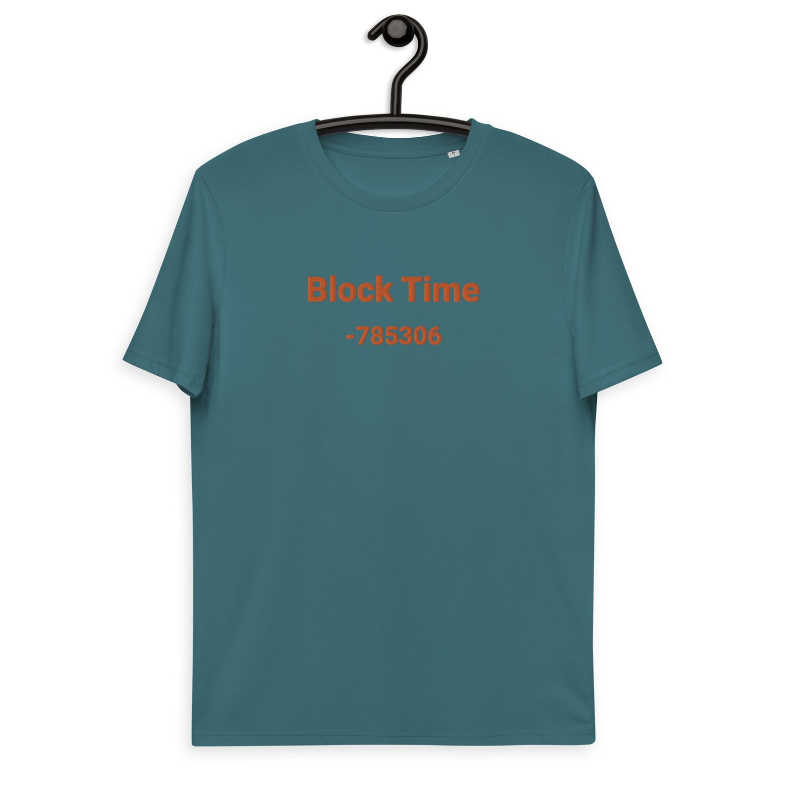 Block Time Personalized Women's Organic Cotton | Bitcoin T-Shirt