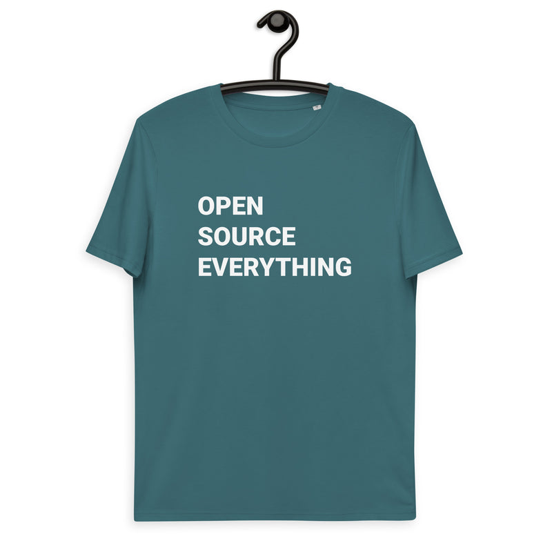 Open Source Everything Men's Organic Cotton | Bitcoin T-Shirt