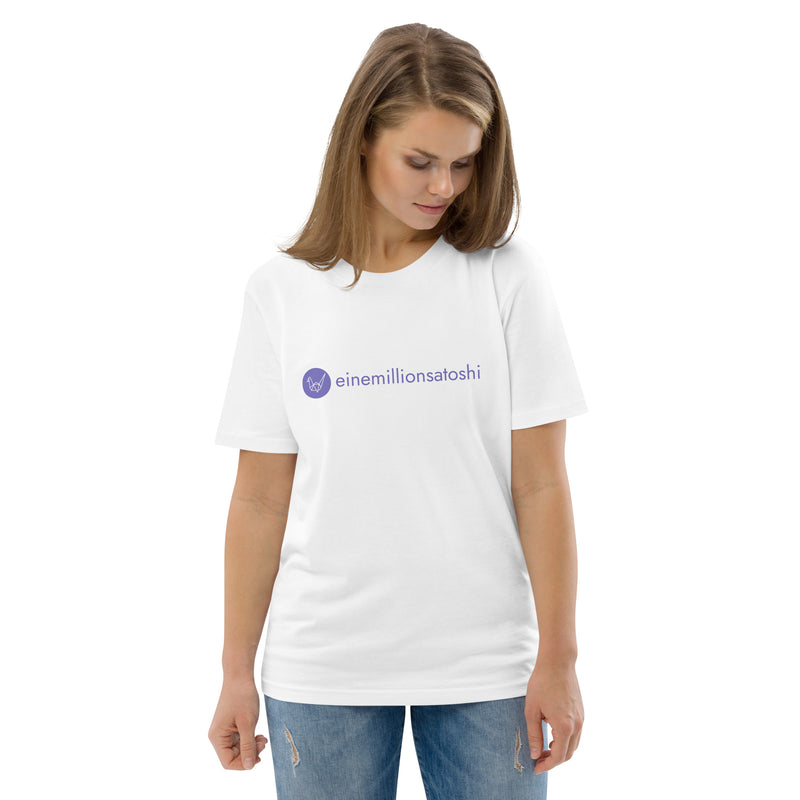 Einemillionsatoshi Women's Organic Cotton | Bitcoin T-Shirt