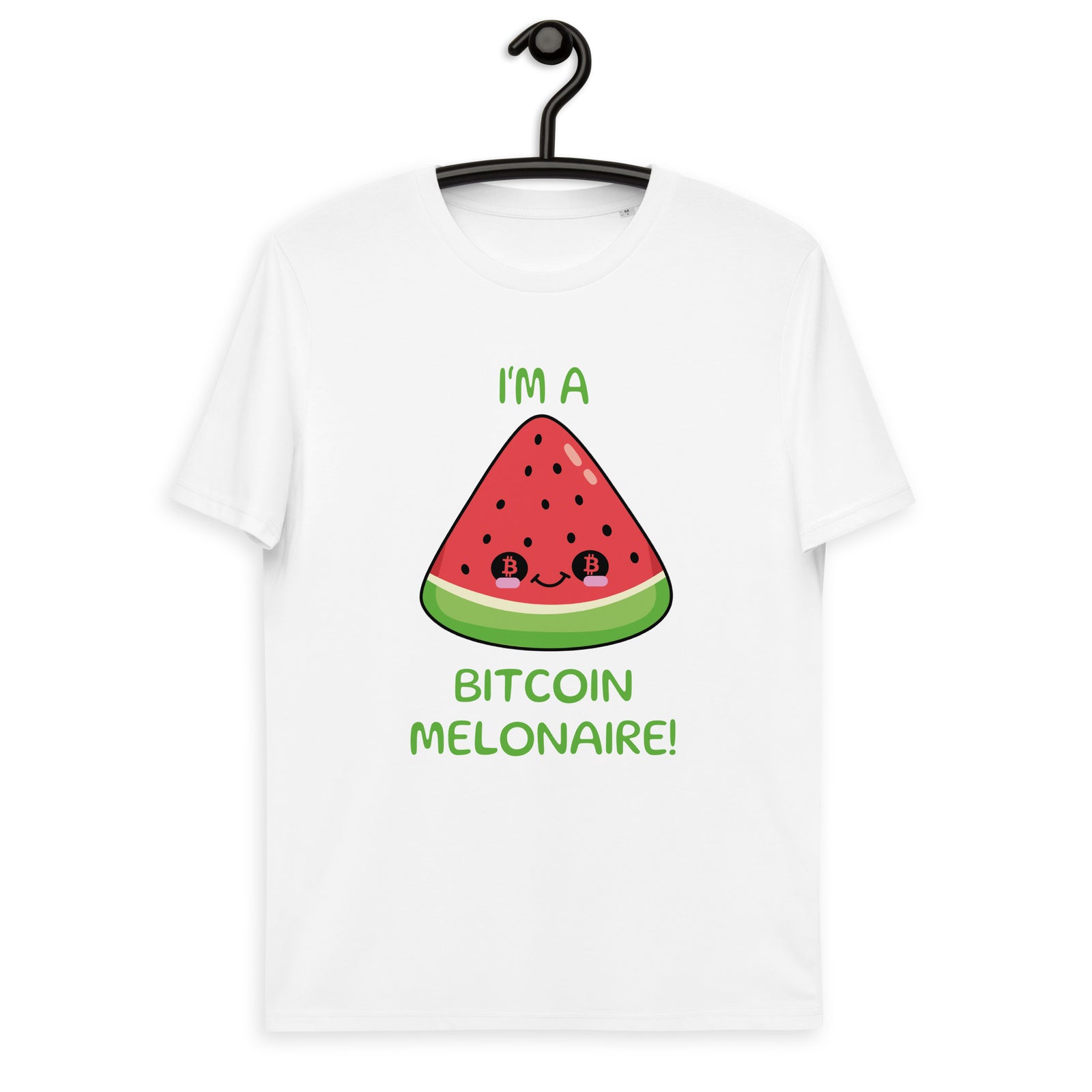 Bitcoin Melon Men's Organic Cotton T-Shirt