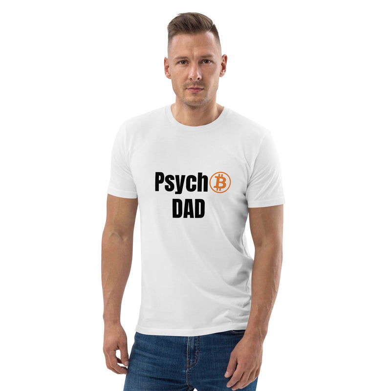Bitcoin Family Psycho DAD Men's Organic Cotton T-Shirt