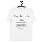 Bitcoin Psychopath Basic Bio-T-Shirt für Männer