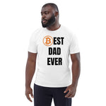Bitcoin Family DAD Basic Bio-T-Shirt für Männer