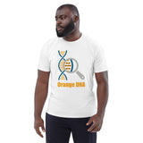 Bitcoin Orange DNA Basic Bio-T-Shirt für Männer