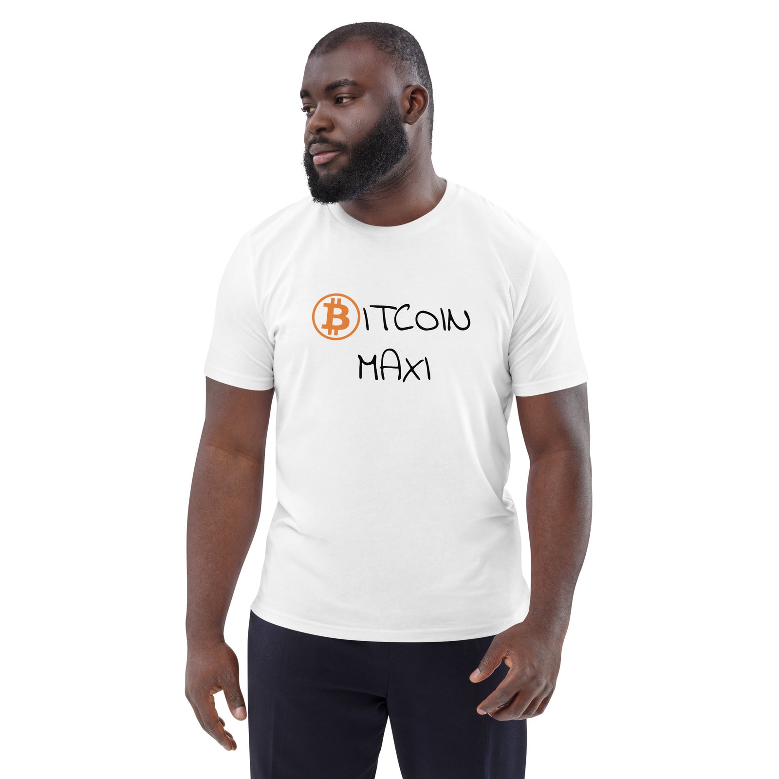Bitcoin Maxi Men's Organic Cotton T-Shirt