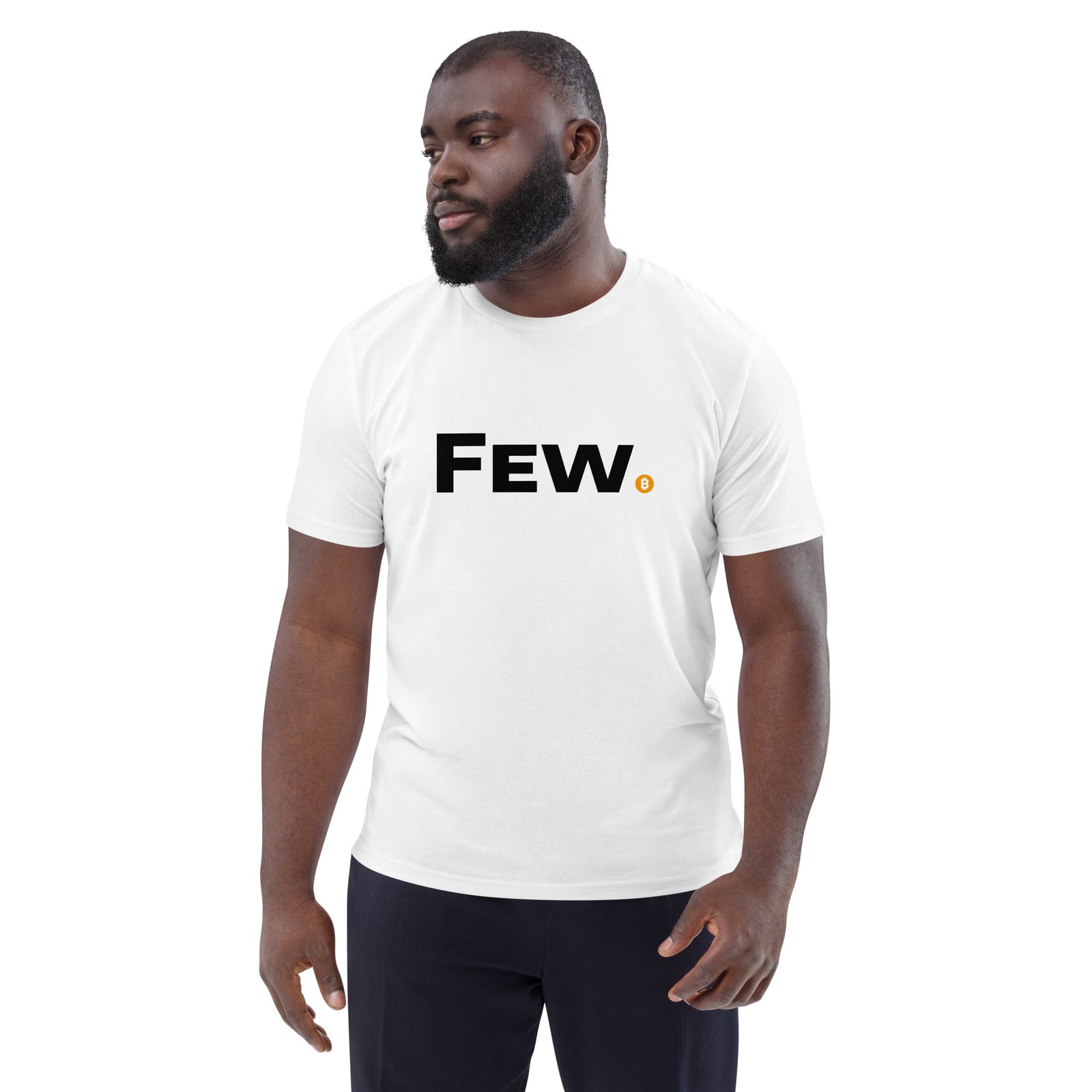 Bitcoin FEW Men's Organic Cotton T-Shirt