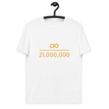 Infinity Divided by 21 Mio Men's Organic Cotton T-Shirt