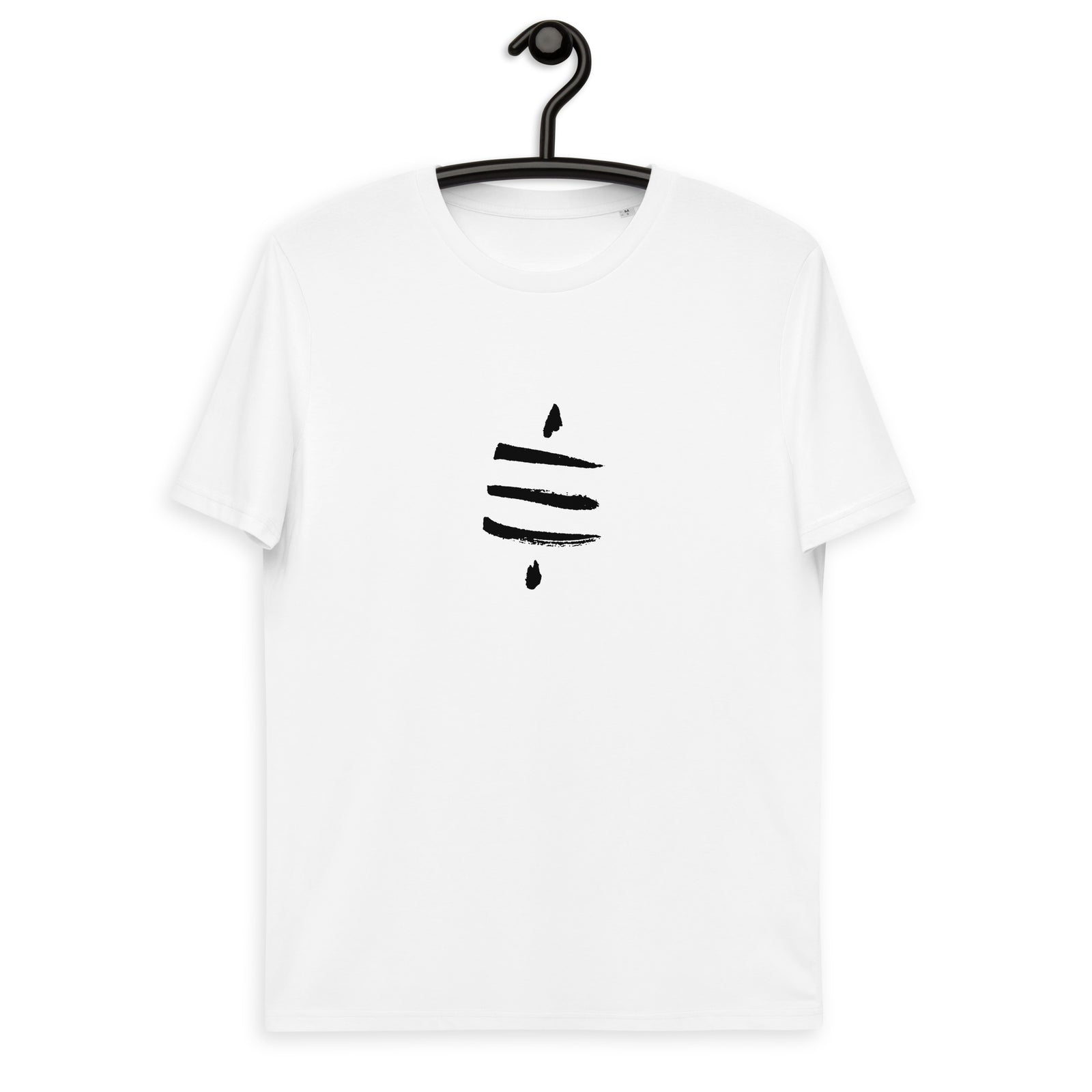 Bitcoin Satsymbol Basic Bio-T-Shirt für Männer