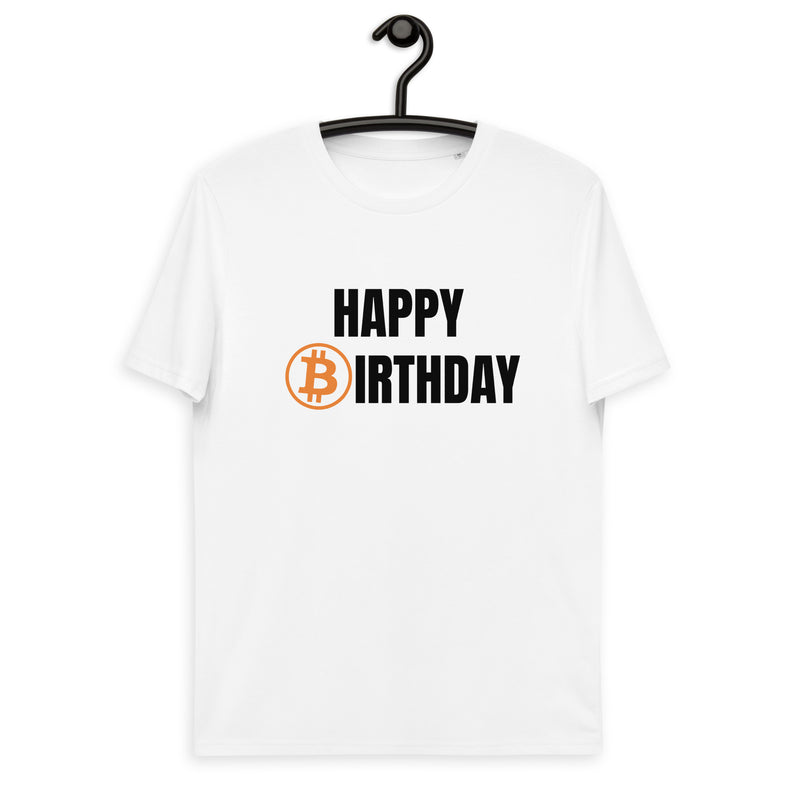 Happy Birthday Bitcoin Men's Organic Cotton T-Shirt