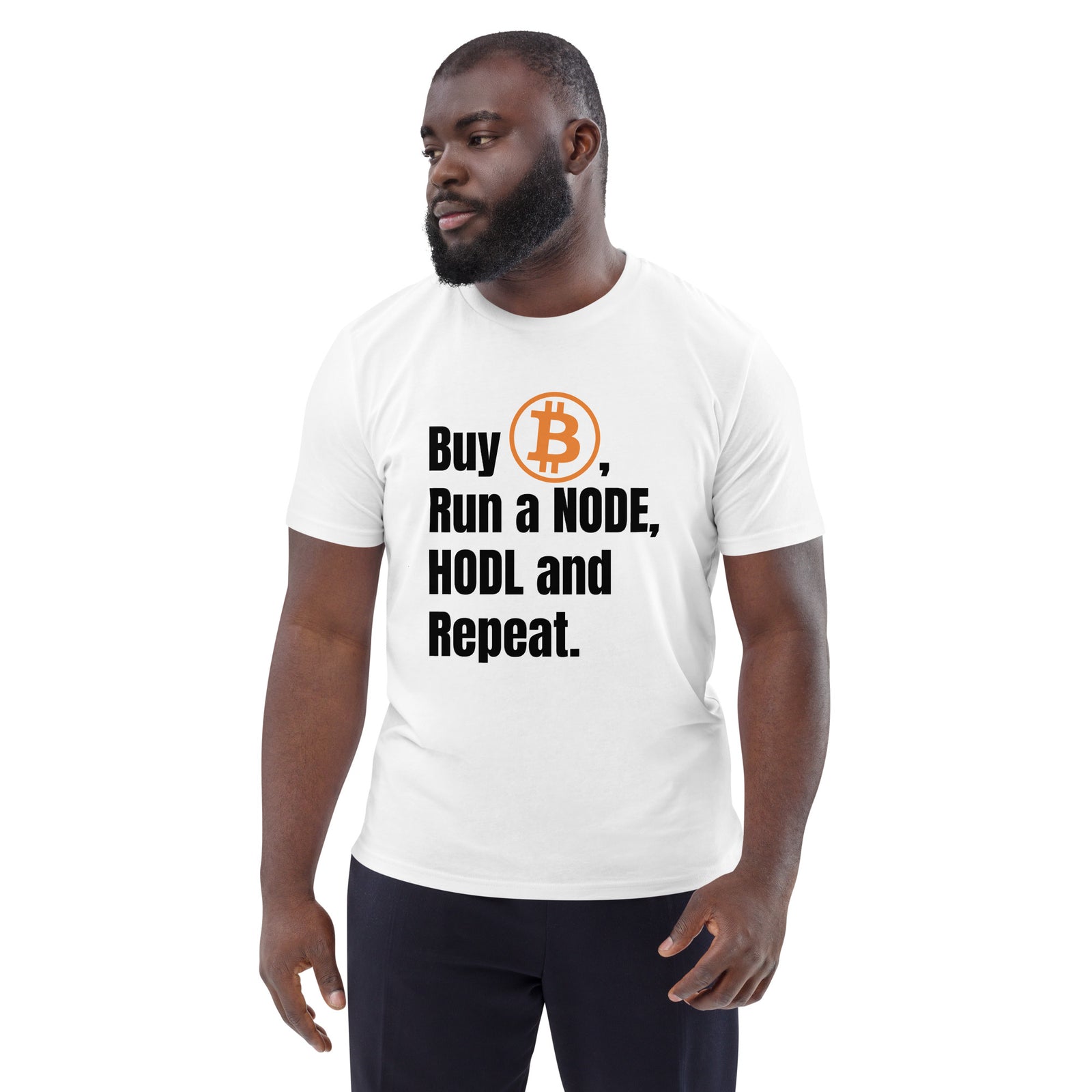 Buy Bitcoin Men's Organic Cotton T-Shirt