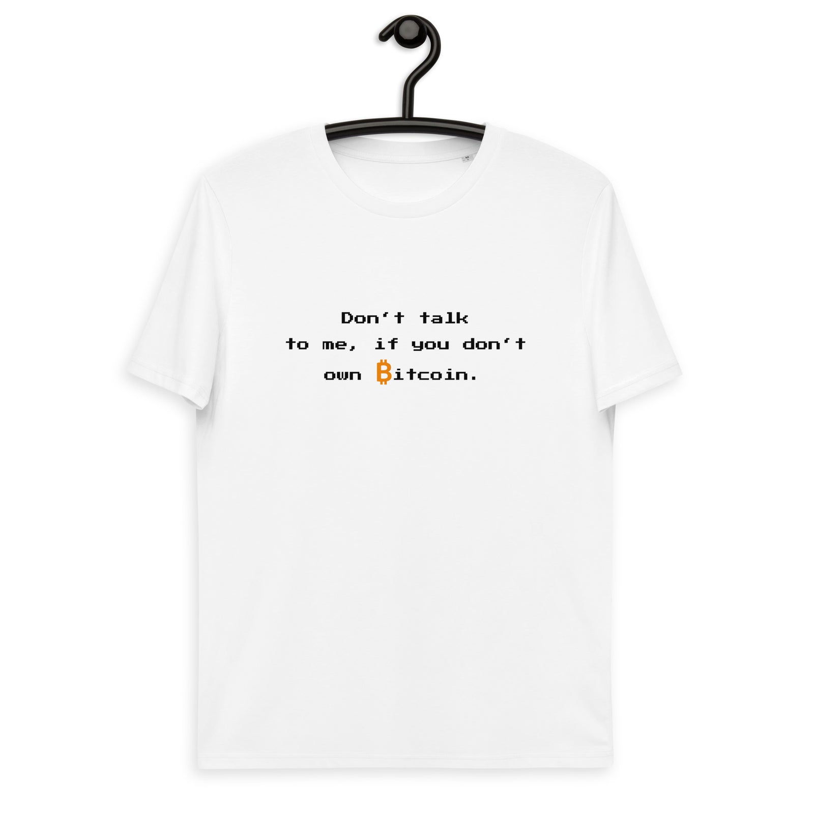 Bitcoin Talk Men's Organic Cotton T-Shirt