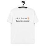 Bitcoin Evolution of Money Men's Organic Cotton T-Shirt