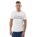 Bitcoin Evolution of Money Basic Bio-T-Shirt für Männer