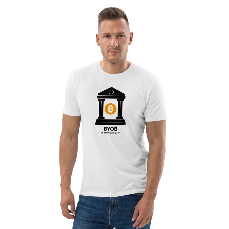 Bitcoin BYOB Basic Bio-T-Shirt für Männer