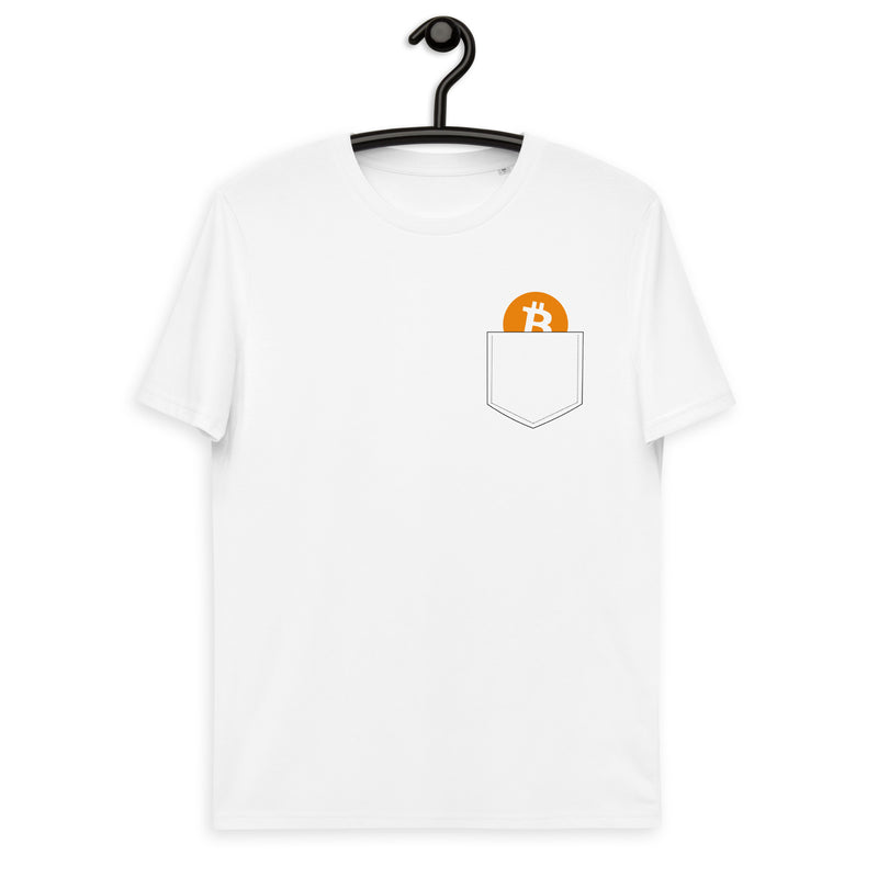 Bitcoin Bag Basic Bio-T-Shirt für Männer