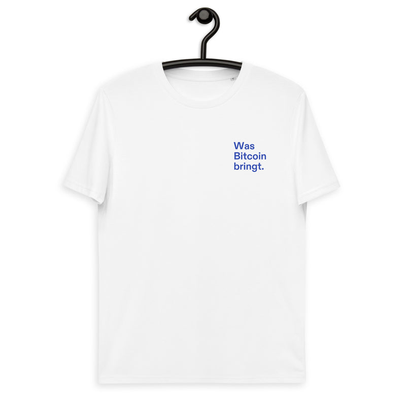 Was Bitcoin bringt. Men's Organic Cotton T-Shirt