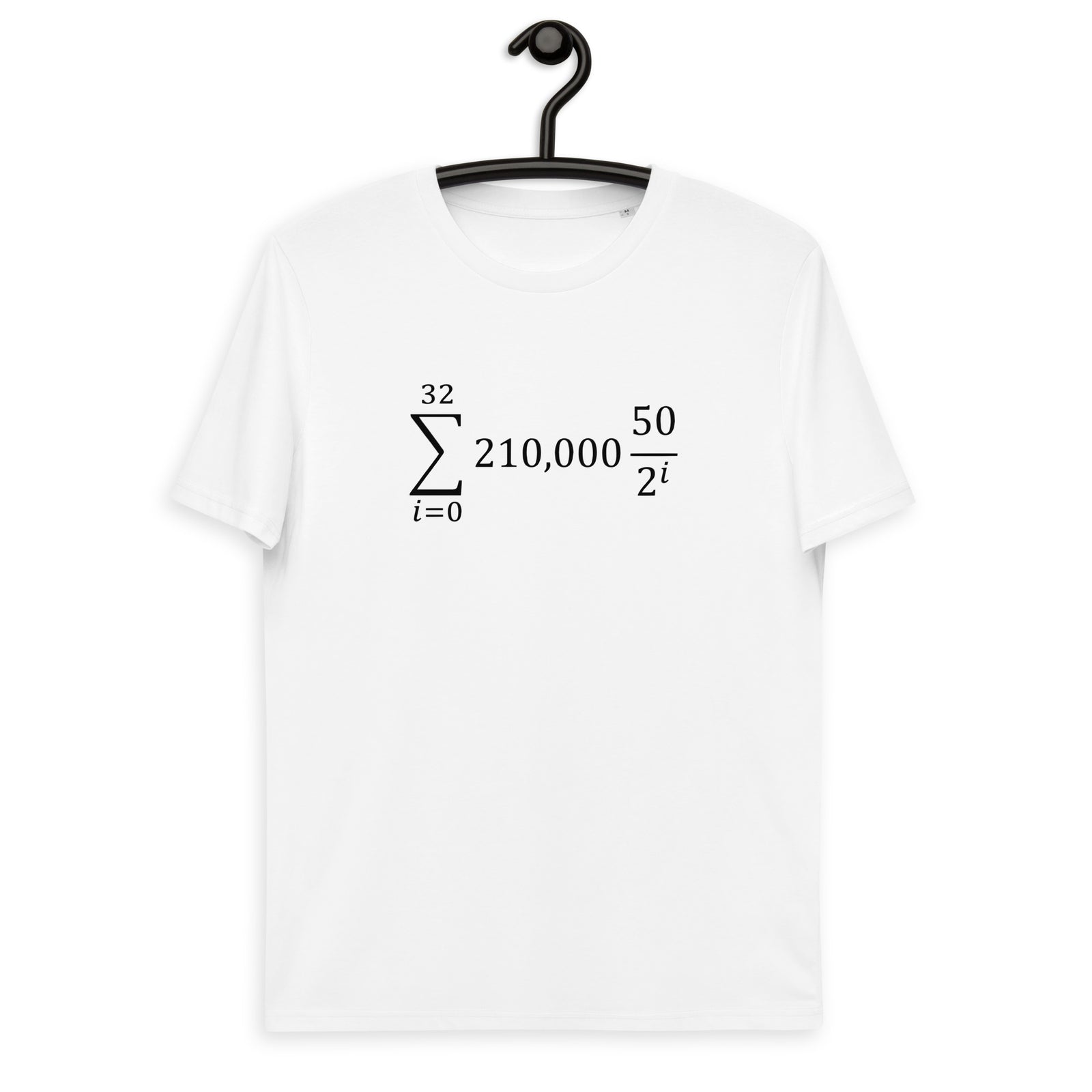 The Bitcoin Formula Men's Organic Cotton | Bitcoin T-Shirt