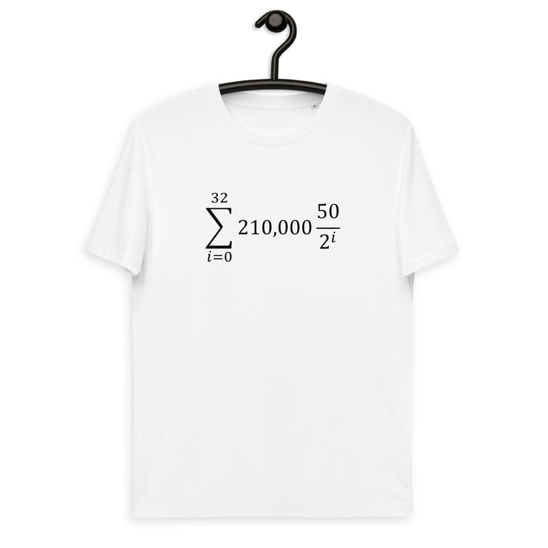 The Bitcoin Formula Men's Organic Cotton | Bitcoin T-Shirt