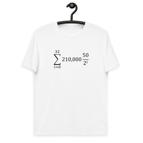 Die Bitcoin Formel Basic Bio-T-Shirt für Männer