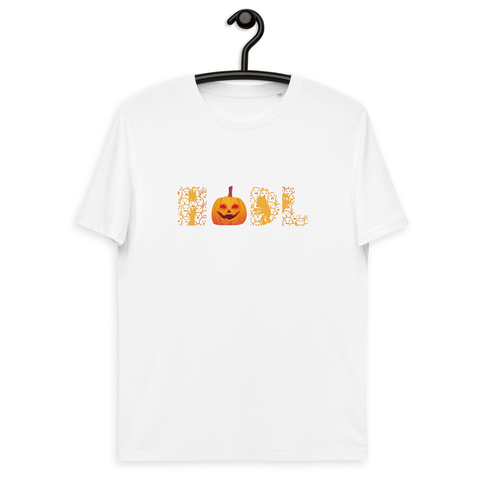 Halloween | Pumpkin Bitcoin Hodl | Organic Cotton T-Shirt | Unisex