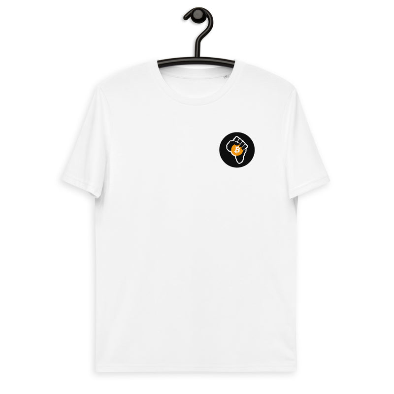 Bitcoin Ekasi Back & Front Men's Organic Cotton T-Shirt