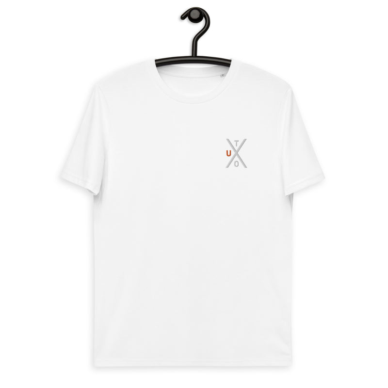 UTXO Embroidered Men's Organic Cotton | Bitcoin T-Shirt