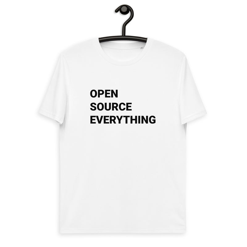 Open Source Everything Men's Organic Cotton | Bitcoin T-Shirt