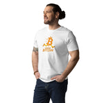 Running Bitcoin Men's Organic Cotton T-Shirt