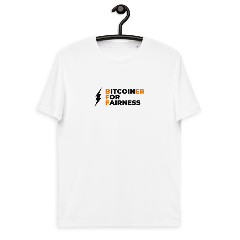 Bitcoiner For Fairness Men's Organic Cotton | Bitcoin T-Shirt