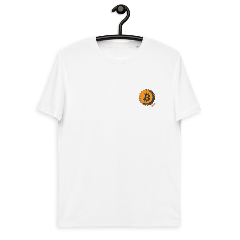 Bitcoin Beer Bosa Men's Organic Cotton T-Shirt