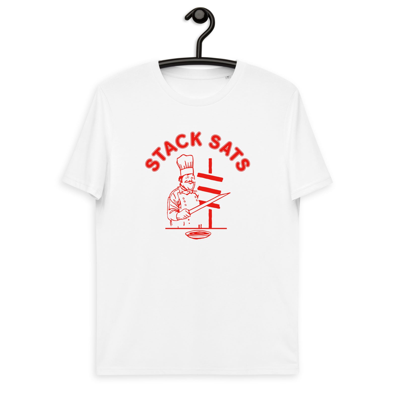 Satoshi Boat Club Stack Sats | Organic Cotton | Bitcoin T-Shirt | Unisex