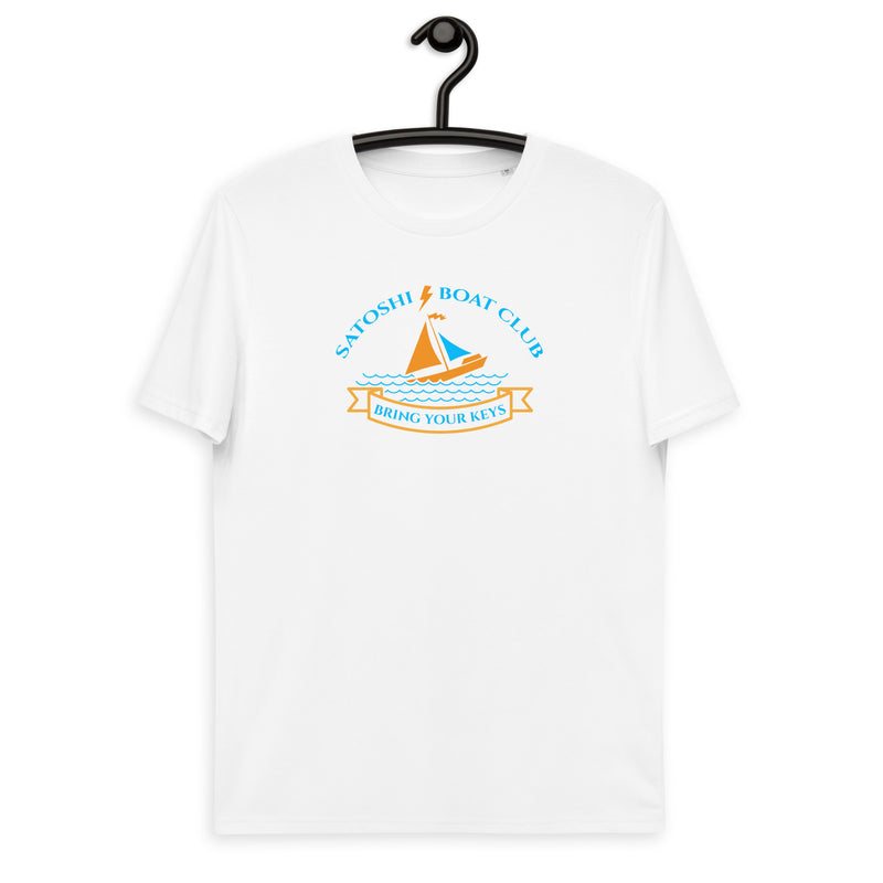 Satoshi Boat Club | Organic Cotton | Bitcoin T-Shirt | Unisex