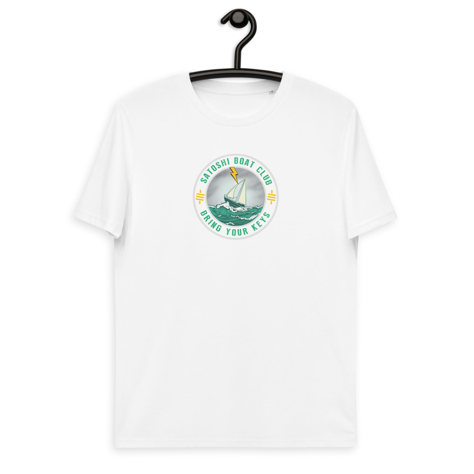 Satoshi Boat Club | Organic Cotton | Bitcoin T-Shirt | Unisex