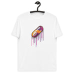 Pocket Bitcoin Orange Pill Men's Organic Cotton T-Shirt