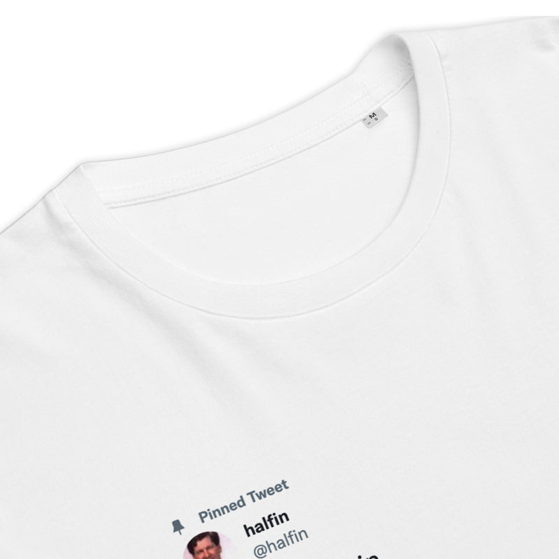 Running Bitcoin | Organic Cotton T-Shirt | Unisex