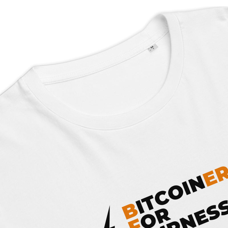 Bitcoiner For Fairness Men's Organic Cotton | Bitcoin T-Shirt