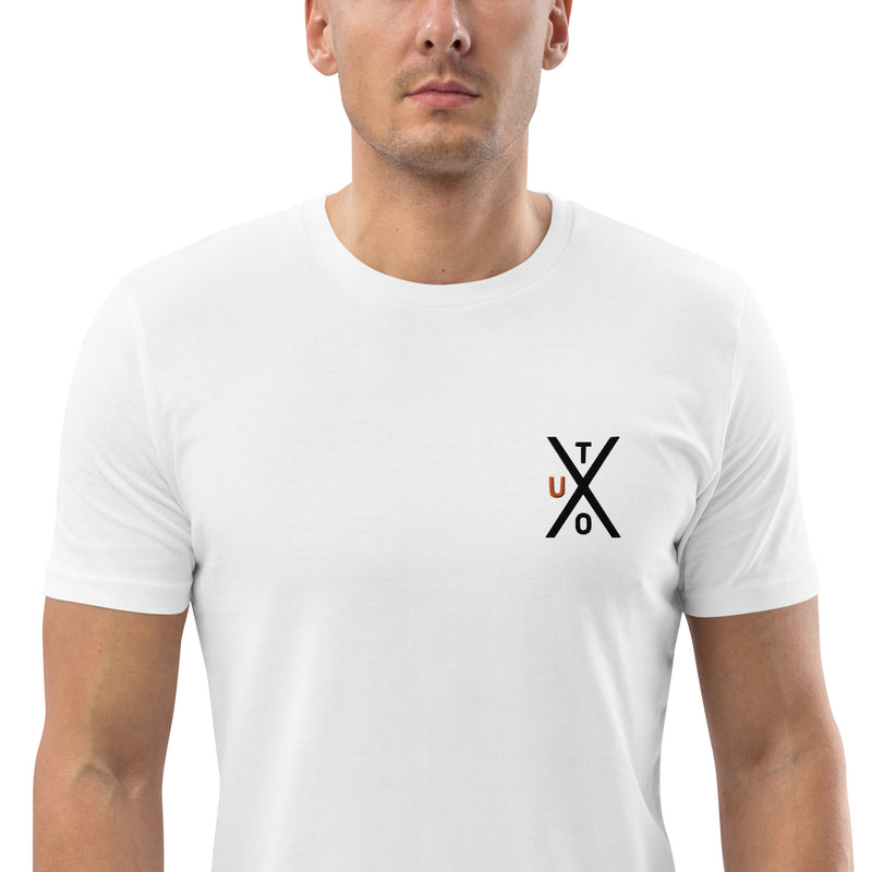 UTXO Embroidered Men's Organic Cotton | Bitcoin T-Shirt