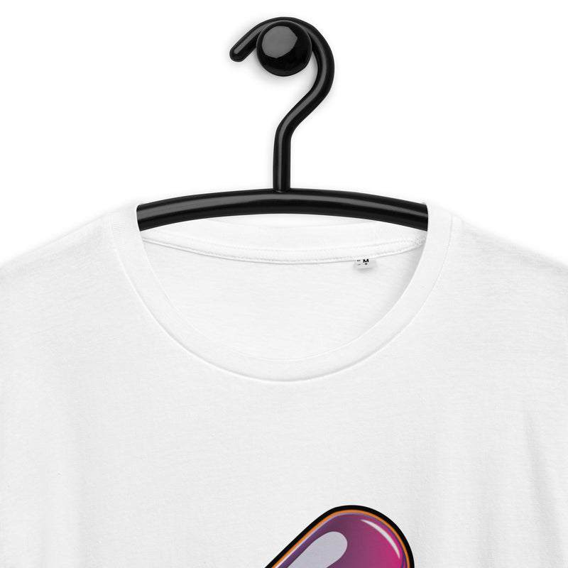 Pocket Bitcoin Orange Pill Men's Organic Cotton T-Shirt