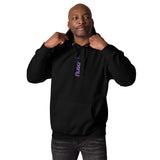 Nostr Embroidered Men's Hoodie with Pouch Pocket