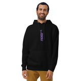 Nostr Embroidered Men's Hoodie with Pouch Pocket