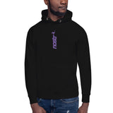 Nostr Embroidered Men's Hoodie with Pouch Pocket
