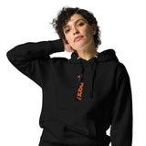 Nostr Embroidered Women's Hoodie with Pouch Pocket