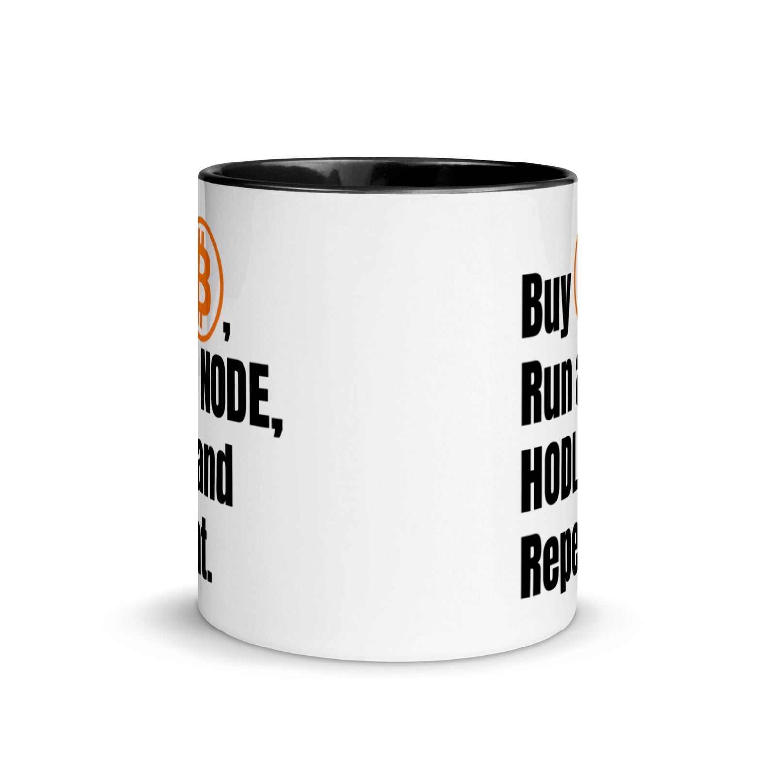 Kaufe Bitcoin Tasse mit gefärbter Innenseite